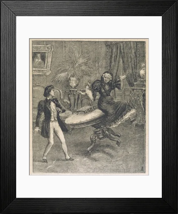 Framed Print : D D home as a Boy Framed Print : D D home as a Boy