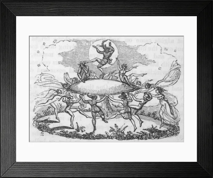 Framed Print : Fairies / Shefroes Framed Print : Fairies / Shefroes