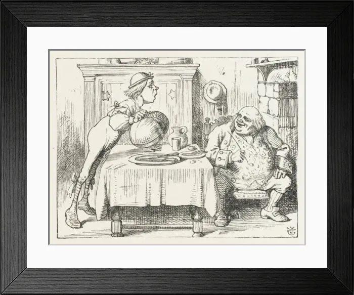 Framed Print : Fathers Large Appetite Framed Print : Fathers Large Appetite