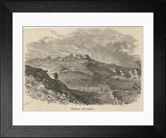 Framed Print : Witches Hill, Salem Framed Print : Witches Hill, Salem