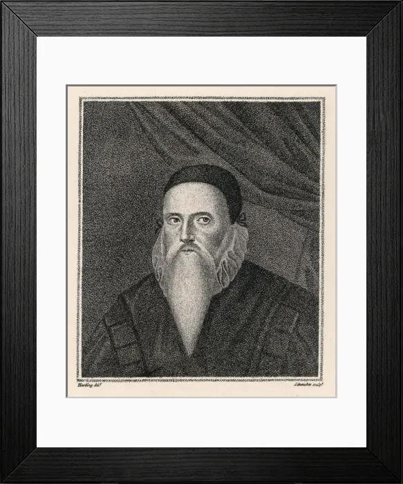 Framed Print : John Dee / Scheneker Framed Print : John Dee / Scheneker