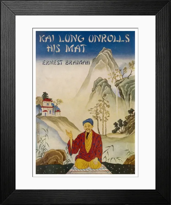 Framed Print : Books / Ernest Bramah Framed Print : Books / Ernest Bramah