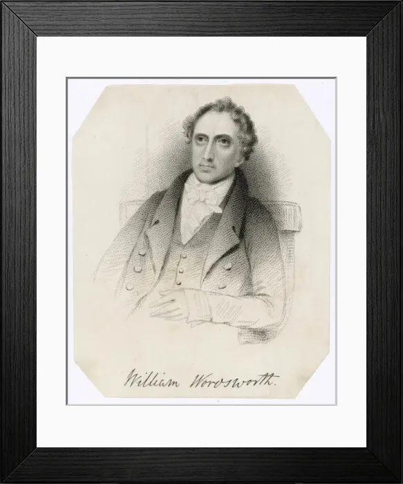 Framed Print : Wordsworth / Anon Eng Framed Print : Wordsworth / Anon Eng