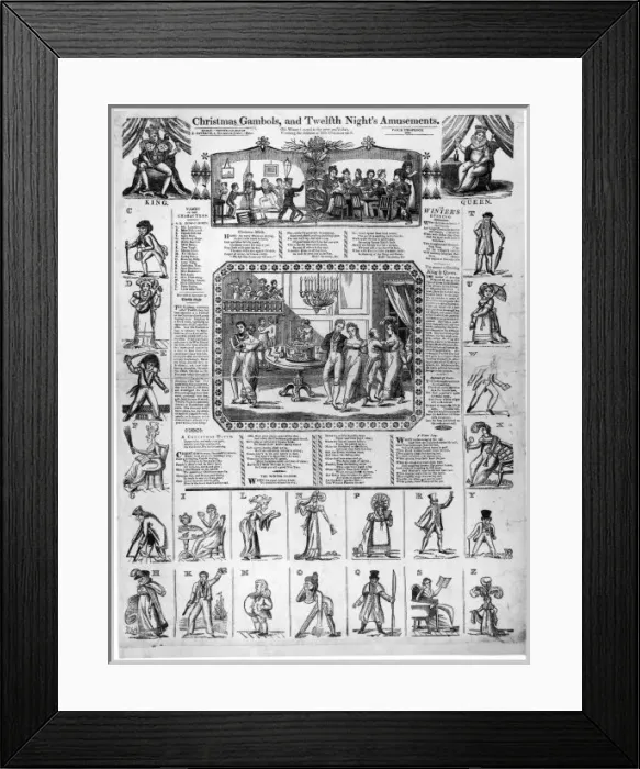 Framed Print : Twelfth Night Amusements Framed Print : Twelfth Night Amusements