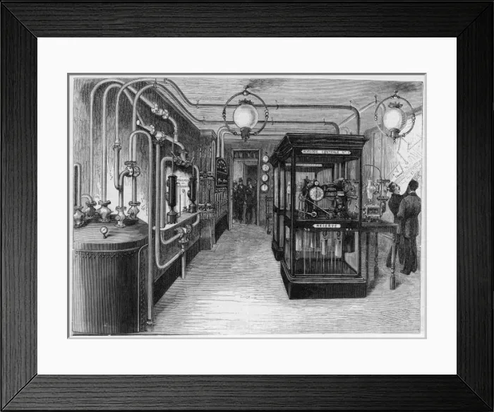 Framed Print : Exact Time, France Framed Print : Exact Time, France
