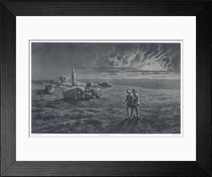 Framed Print : Pierres-Sottes Framed Print : Pierres-Sottes