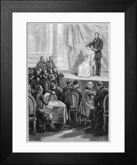 Framed Print : Hypnotism - Durand Framed Print : Hypnotism - Durand