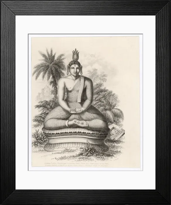 Framed Print : Buddha / Faiths of World Framed Print : Buddha / Faiths of World