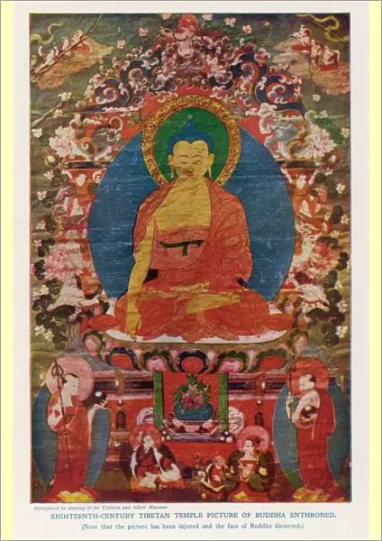 Buddha  /  Tibetan Temple