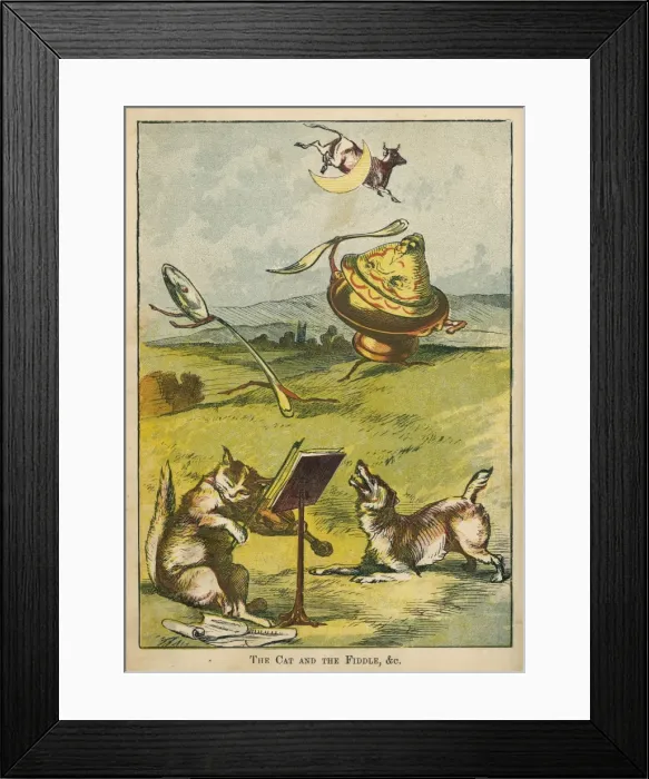 Framed Print : Hey Diddle Diddle Framed Print : Hey Diddle Diddle
