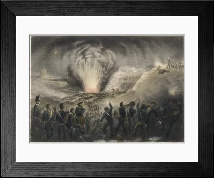 Framed Print : Storming of Badajoz Framed Print : Storming of Badajoz