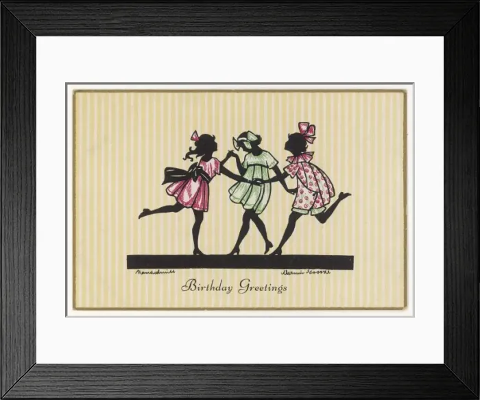 Framed Print : Children Dancing 20C Framed Print : Children Dancing 20C