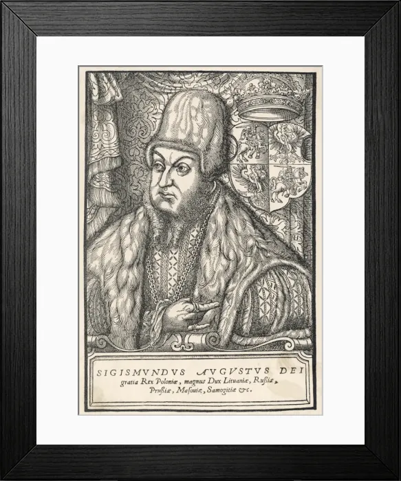 Framed Print : Sigismund II of Poland Framed Print : Sigismund II of Poland