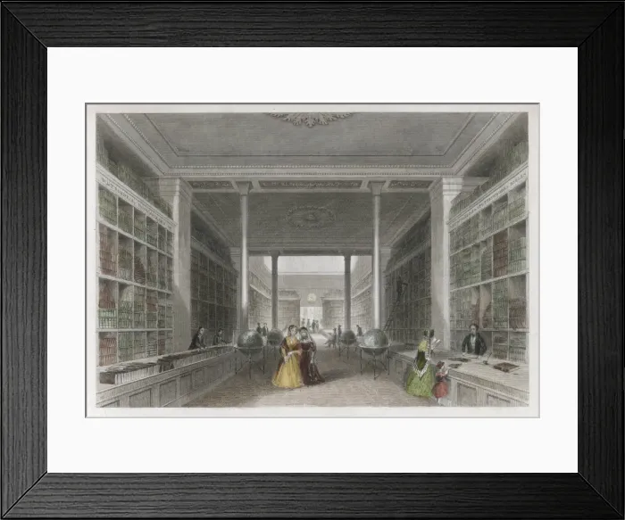 Framed Print : Newcastle Bookshop Framed Print : Newcastle Bookshop