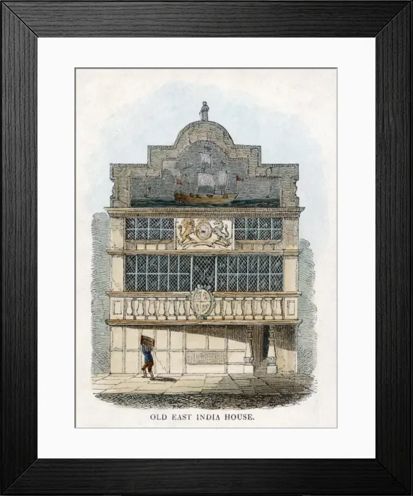 Framed Print : East India House, London Framed Print : East India House, London