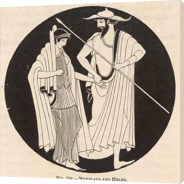 Menelaus & Helen (Vase)