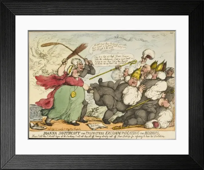 Framed Print : Joanna Southcott Framed Print : Joanna Southcott