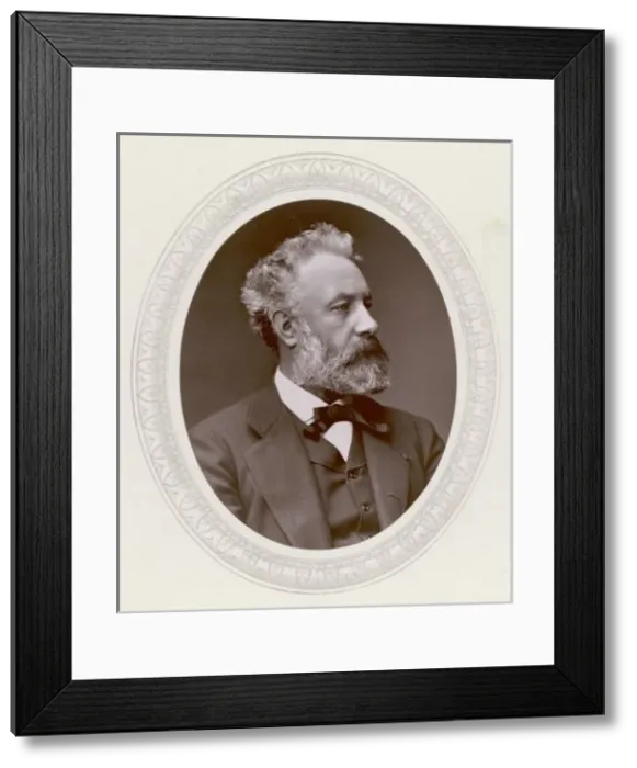 Framed Print : JULES VERNE (1877) Framed Print : JULES VERNE (1877)