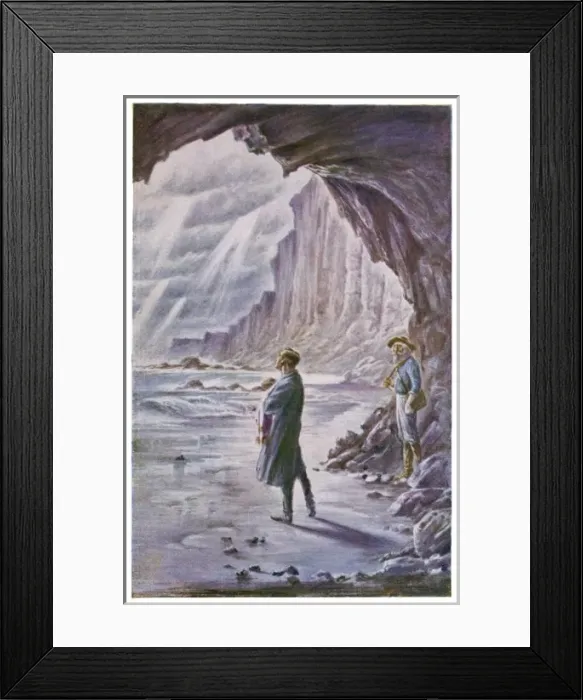 Framed Print : Verne / Centre Terre Framed Print : Verne / Centre Terre