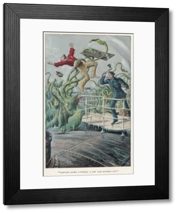 Framed Print : Verne / Under the Sea Framed Print : Verne / Under the Sea