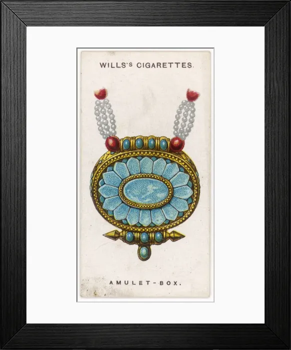 Framed Print : Tibetan Amulet-Box Framed Print : Tibetan Amulet-Box