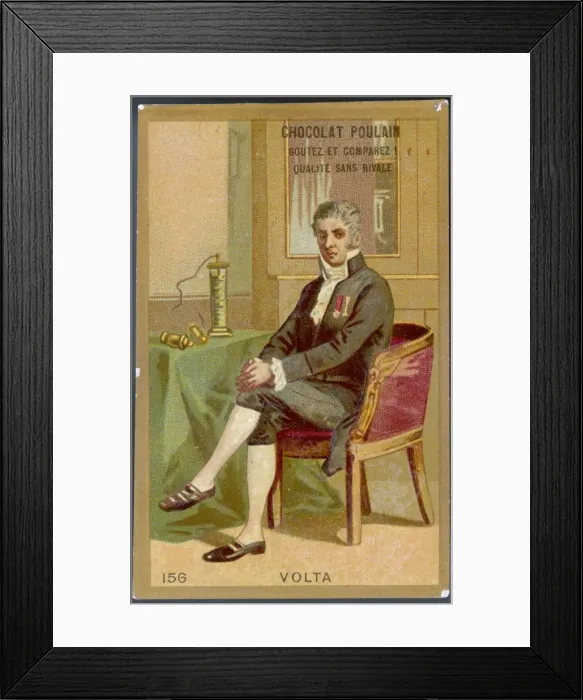 Framed Print : Alessandro Volta Framed Print : Alessandro Volta