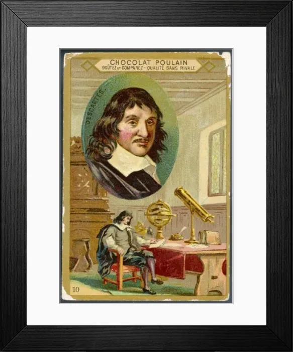 Framed Print : Rene Descartes Framed Print : Rene Descartes