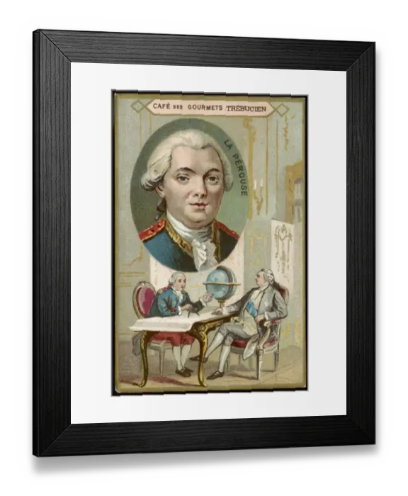 Framed Print : J-F De Galaup, Laperouse Framed Print : J-F De Galaup, Laperouse