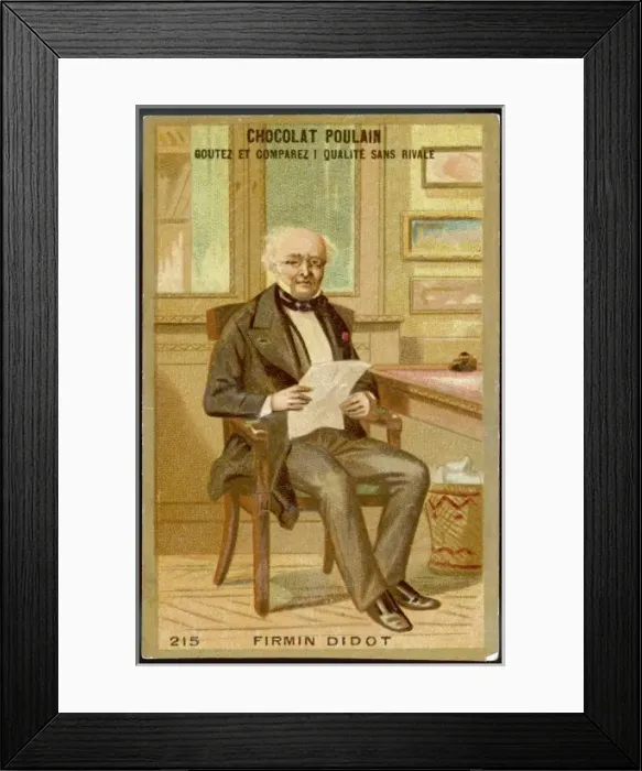 Framed Print : Ambroise Firmin Didot Framed Print : Ambroise Firmin Didot