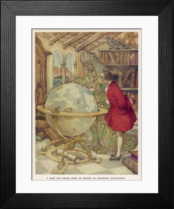 Framed Print : Gulliver  /  Navigation