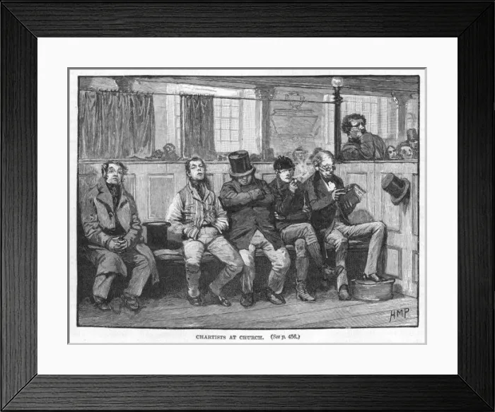 Framed Print : Sit-In in Church Framed Print : Sit-In in Church