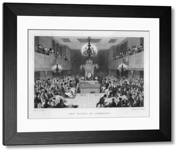 Framed Print : House of Commons / 1832 Framed Print : House of Commons / 1832
