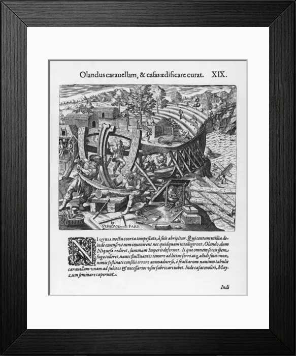 Framed Print : C16 Shipbuilding Framed Print : C16 Shipbuilding