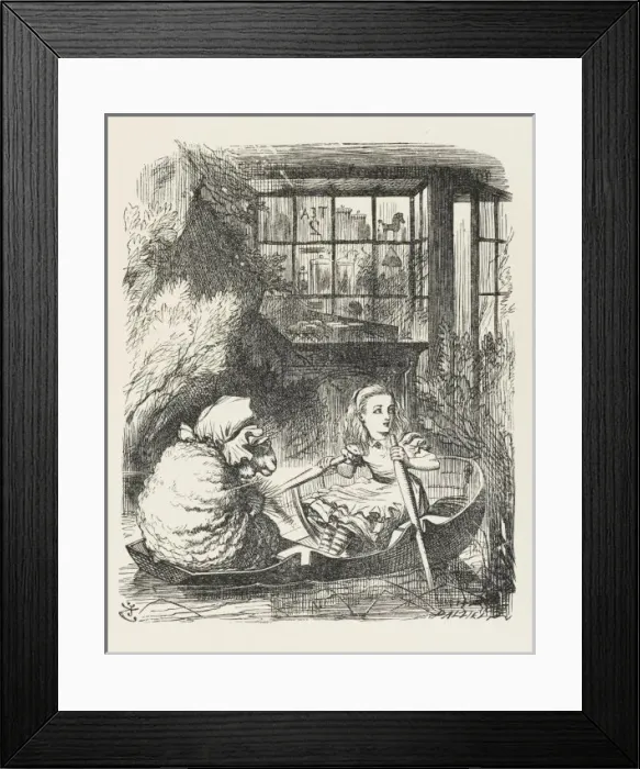 Framed Print : Alice Rows Sheep Framed Print : Alice Rows Sheep