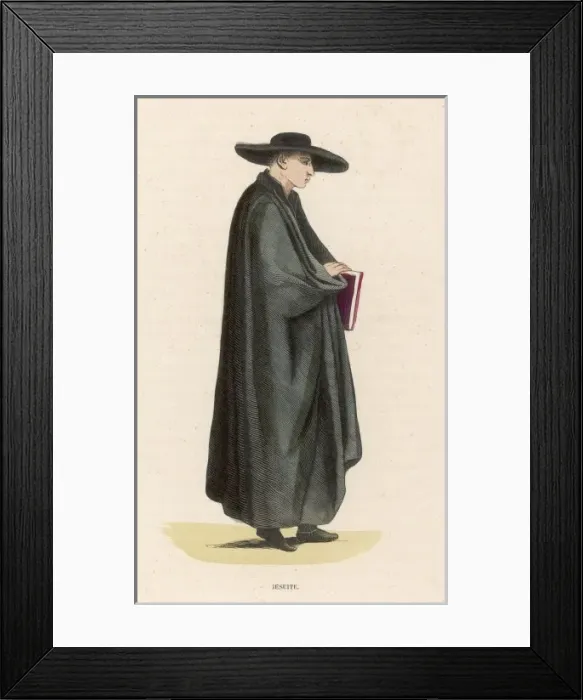 Framed Print : A JESUIT Framed Print : A JESUIT