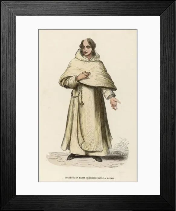 Framed Print : Order of St Augustine Framed Print : Order of St Augustine