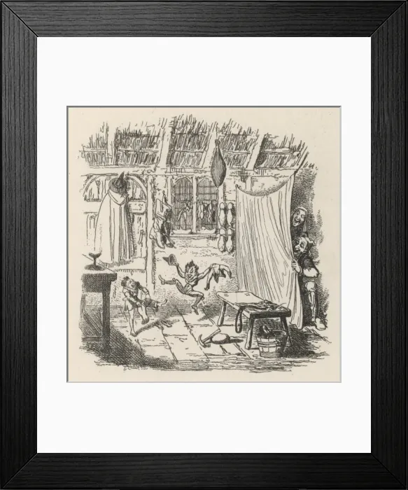 Framed Print : Elves and Shoemaker Framed Print : Elves and Shoemaker