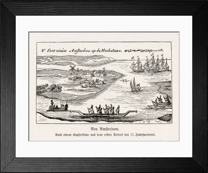 Framed Print : New York / General C17 Framed Print : New York / General C17