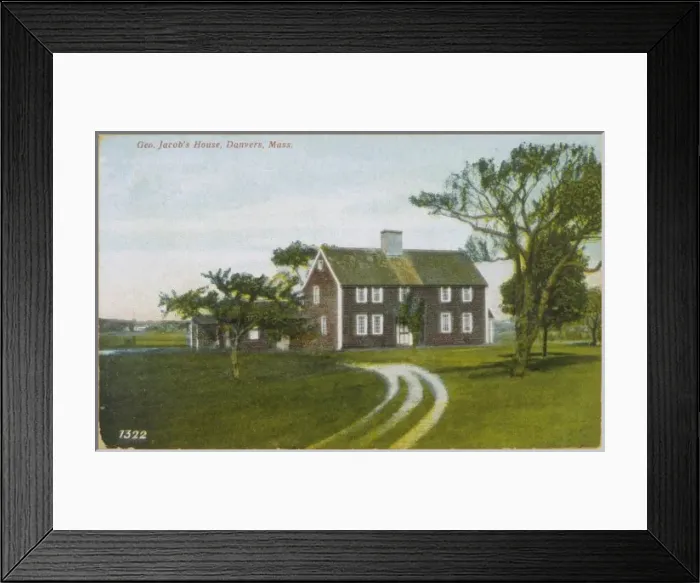 Framed Print : USA / Danvers / Jacob House Framed Print : USA / Danvers / Jacob House