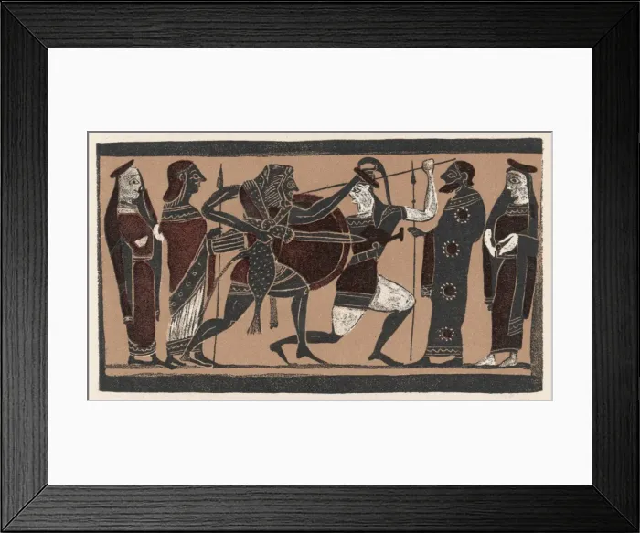Framed Print : Art / Greece / Vase 2 Framed Print : Art / Greece / Vase 2