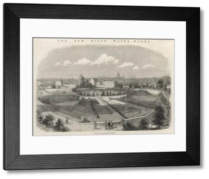 Framed Print : New River Water Works Framed Print : New River Water Works