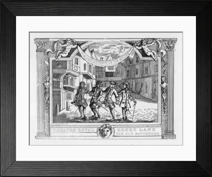 Framed Print : Congreve / Old Bachelor Framed Print : Congreve / Old Bachelor