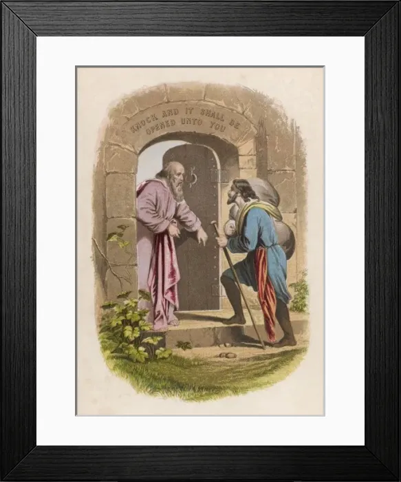 Framed Print : Bunyan / At the Gate Framed Print : Bunyan / At the Gate