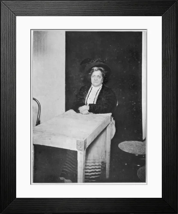 Framed Print : Palladino at Table Framed Print : Palladino at Table