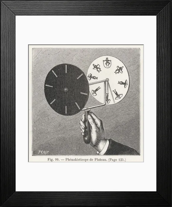 Framed Print : Phanakistoscope Framed Print : Phanakistoscope