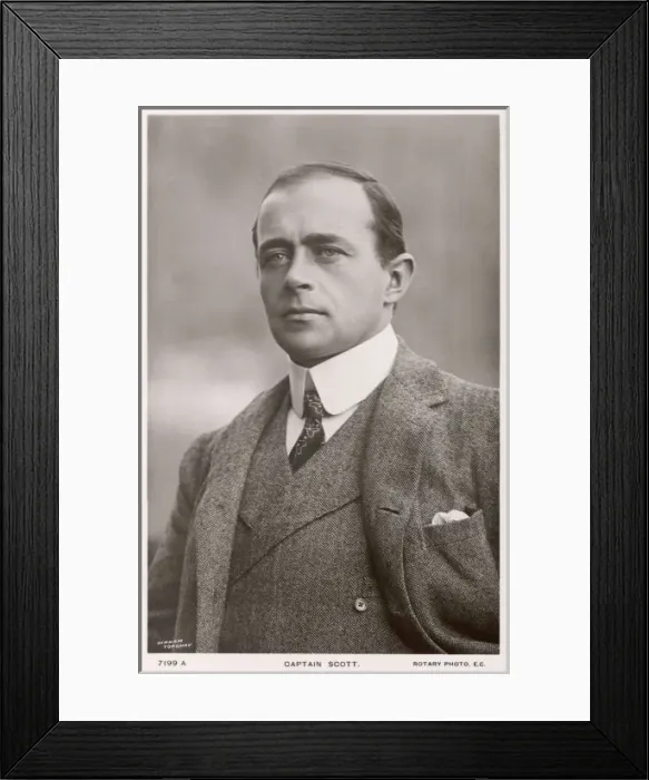 Framed Print : R F Scott [Postcard]