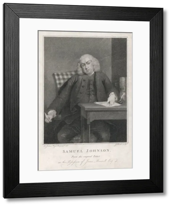 Framed Print : Dr Johnson / Heath / Reynold Framed Print : Dr Johnson / Heath / Reynold