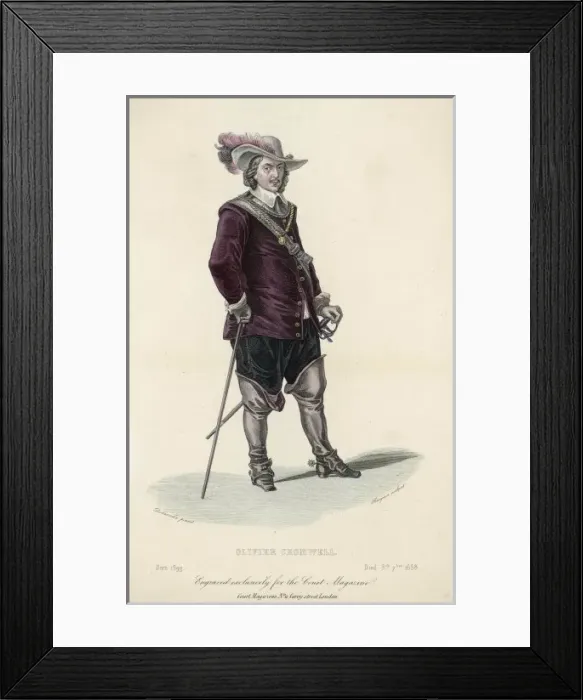 Framed Print : Oliver Cromwell Framed Print : Oliver Cromwell