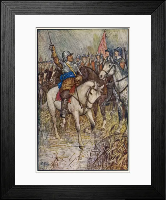Framed Print : Cromwell in Ireland Framed Print : Cromwell in Ireland