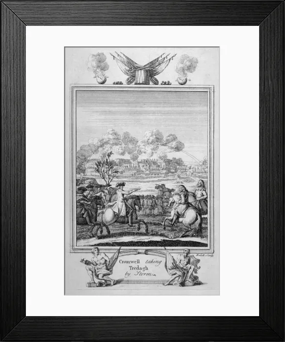 Framed Print : Cromwell at Drogheda Framed Print : Cromwell at Drogheda